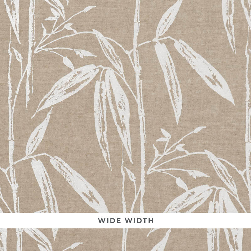 Bamboo Garden Natural 178380 by Schumacher Fabric PATTERNED SHEERS & CASEMENTS LINEN 100% ITALY </p><p>Repeat: Horizontal: 27" (69CM) and Vertical: 27 1/2" (70CM) 103.5 - Fabric Carolina -
