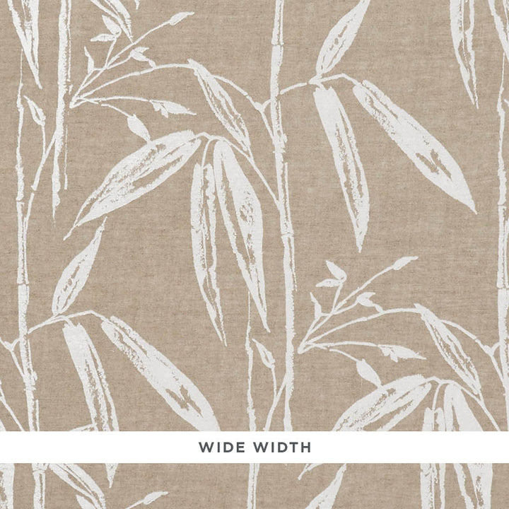 Bamboo Garden Natural 178380 by Schumacher Fabric PATTERNED SHEERS & CASEMENTS LINEN 100% ITALY </p><p>Repeat: Horizontal: 27" (69CM) and Vertical: 27 1/2" (70CM) 103.5 - Fabric Carolina -