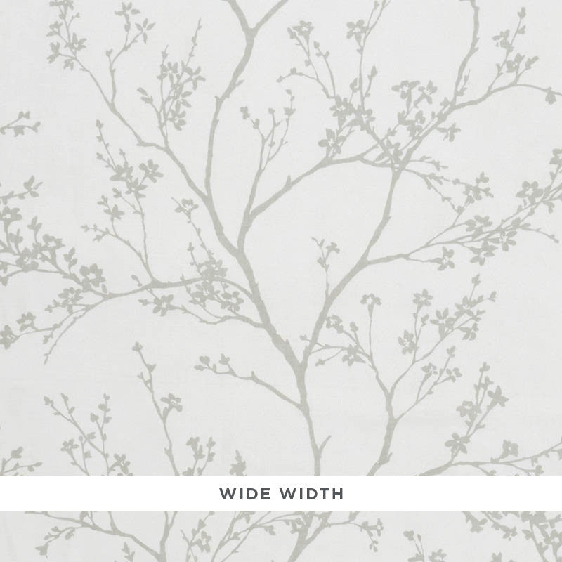 Twiggy Sheer Light Grey 178440 by Schumacher Designer Fabric PATTERNED SHEERS & CASEMENTS LINEN 50% POLYESTER 50% ITALY </p><p>Repeat: Horizontal: 33 3/4" (86CM) and Vertical: 37" (94CM) 106 - Swanky Fabrics -