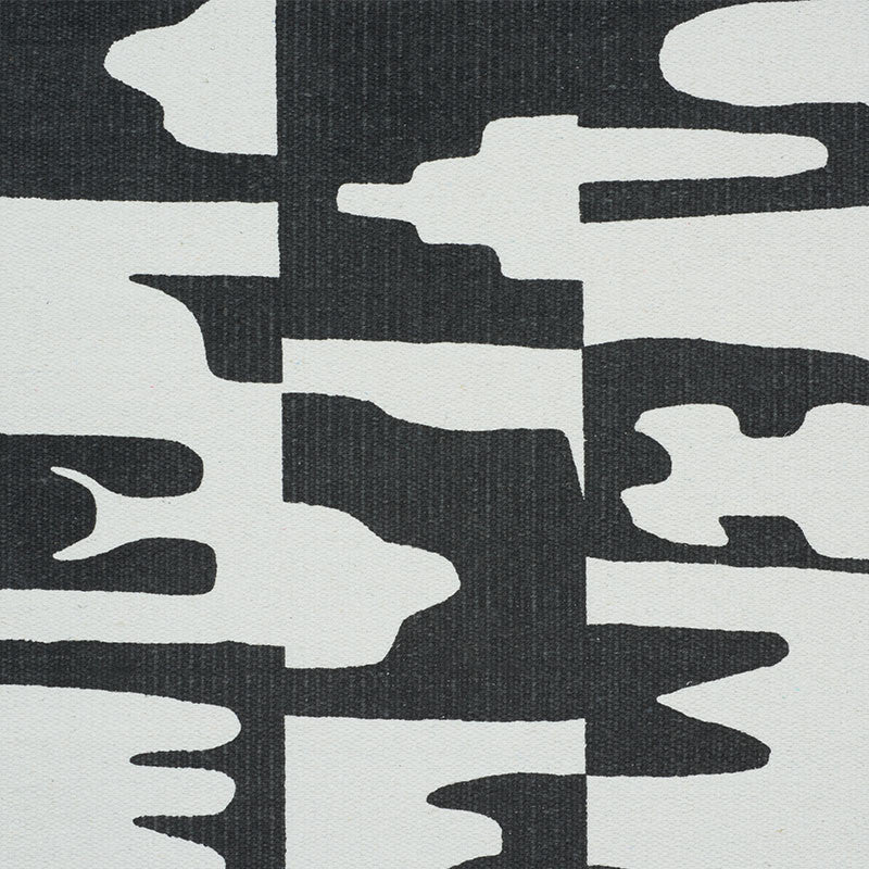 Copp Black 178490 by Schumacher Designer Fabric FOLK ART See Sample UNITED STATES OF AMERICA - </p><p>Repeat: Horizontal: 52 3/4" (134CM) and Vertical: 45 1/2" (116CM) 52 3/4" (134CM) - Swanky Fabrics -