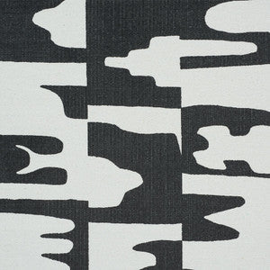 Copp Black 178490 by Schumacher Fabric
