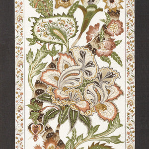 Anjou Stripe Saffron 178522 by Schumacher Fabric