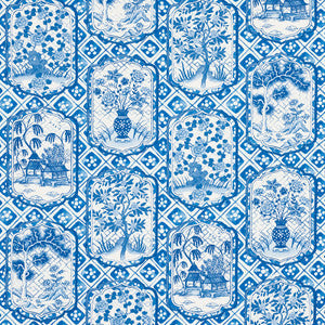 Ting Ting Blue 178571 by Schumacher Fabric