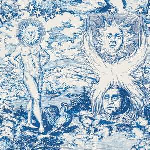 Modern Toile Indigo 178620 by Schumacher Fabric