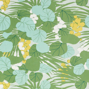 Sea Grapes Palm 178630 by Schumacher Fabric