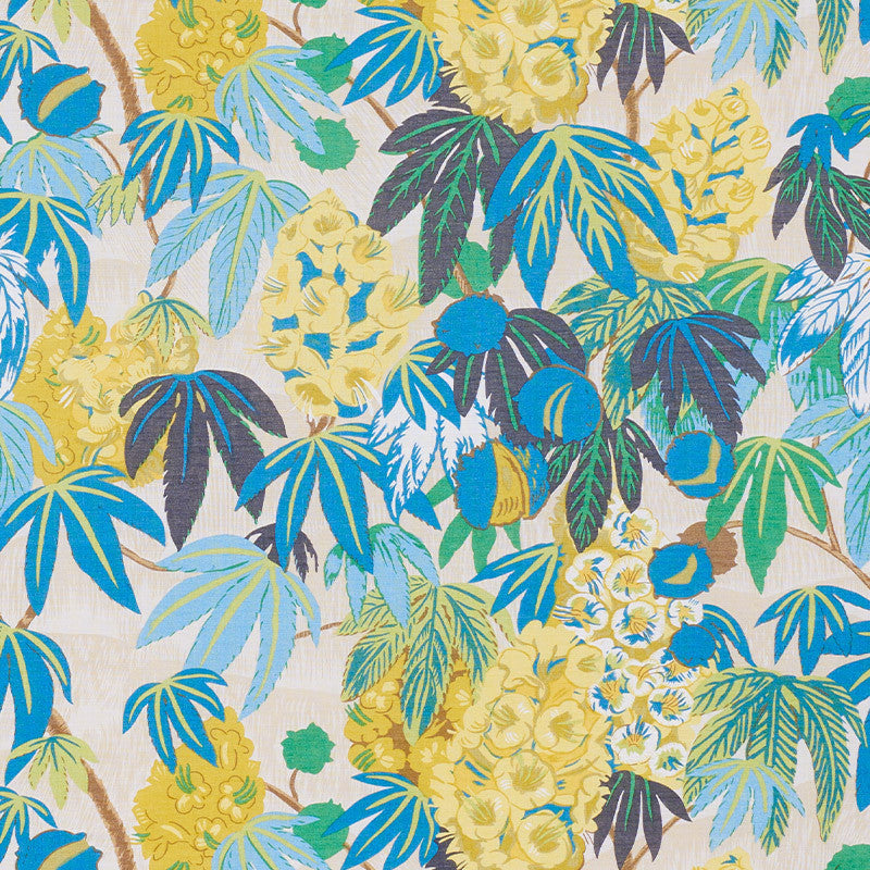 Del Lungo Citron 178641 by Schumacher Fabric TROPICANA LINEN 90% NYLON 10% UNITED KINGDOM </p><p>Repeat: Horizontal: 27 1/2" (70CM) and Vertical: 22 3/4" (58CM) 55 - Fabric Carolina -