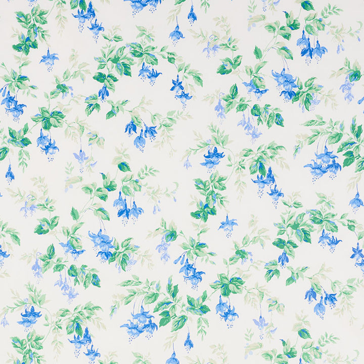 Garden Gate Chintz Cobalt 178680 by Schumacher Fabric REVISIT OF POPULAR PATTERNS COTTON 100% UNITED KINGDOM </p><p>Repeat: Horizontal: 13 1/2" (34CM) and Vertical: 25 1/4" (64CM) 54 - Fabric Carolina -