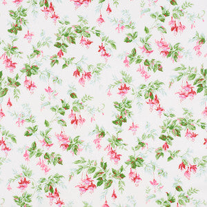 Garden Gate Chintz Magenta 178681 by Schumacher Fabric