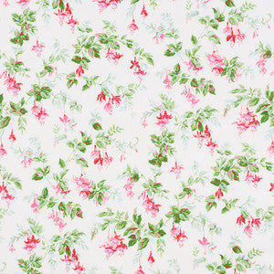 Garden Gate Chintz Magenta 178681 by Schumacher Fabric