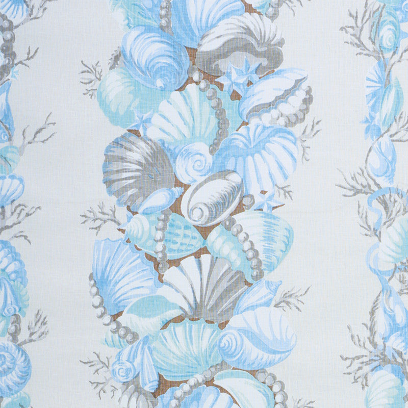 Bedolina Chintz Blue & Grey 178780 by Schumacher Fabric SCHUMACHER CLASSICS See Sample UNITED STATES OF AMERICA MEDIUM DURIBILTY </p><p>Repeat: Horizontal: 54" (137CM) and Vertical: 27" (69CM) 54" (137CM) - Fabric Carolina -