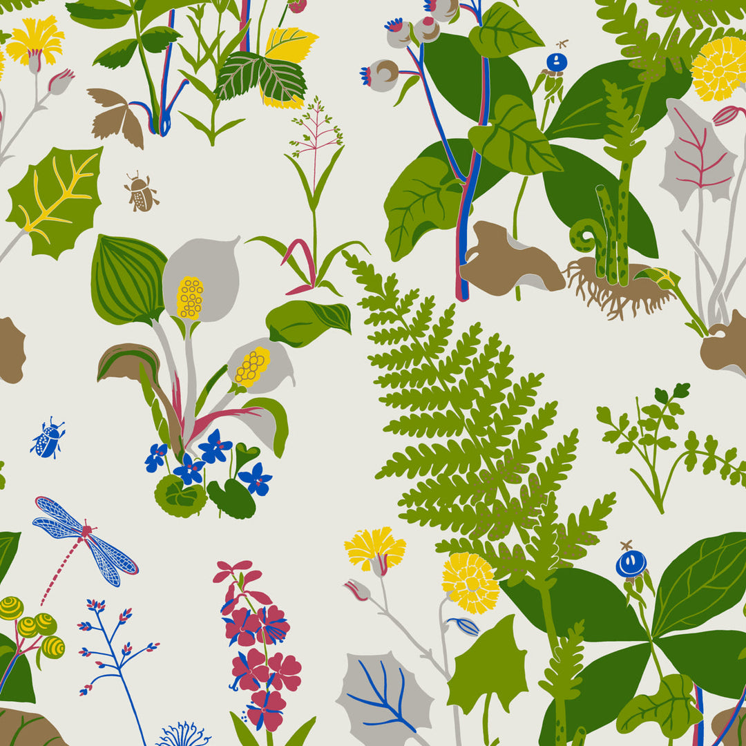 Trollslända - Multi by Schumacher Wallcovering