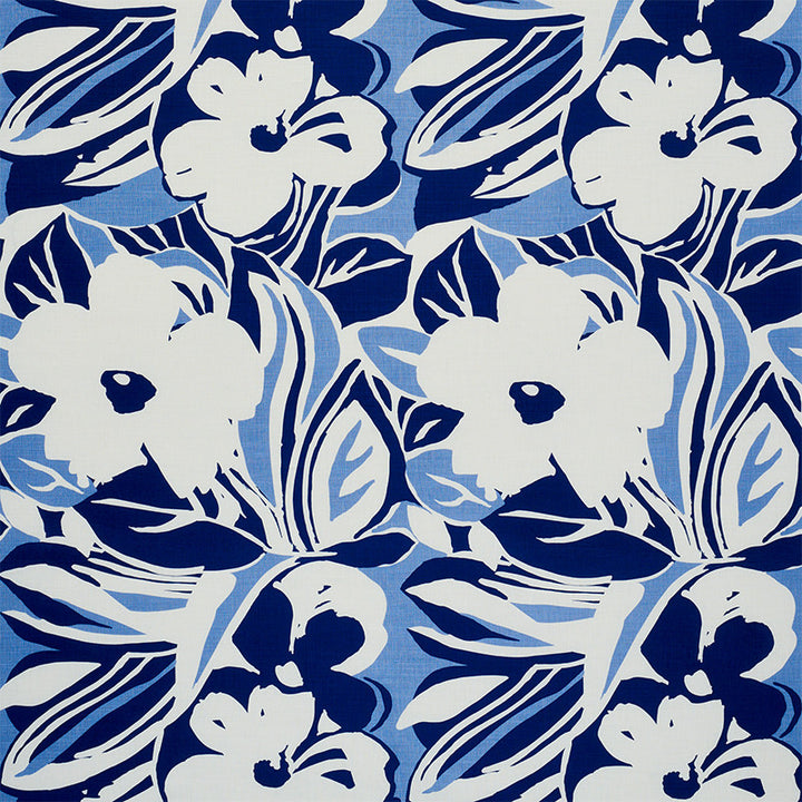 Stevie Blue 178862 by Schumacher Fabric FLOWER POWER See Sample SWITZERLAND MEDIUM DURABILITY </p><p>Repeat: Horizontal: 26 1/4" (67CM) and Vertical: 42" (107CM) 54" (137CM) - Fabric Carolina -