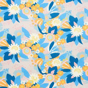 Anita Lilac & Orange 179070 by Schumacher Fabric