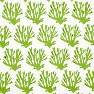 Coral Green 179101 by Schumacher Fabric