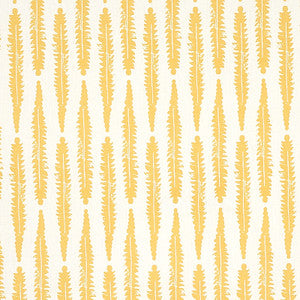 Fern Mustard 179152 by Schumacher Fabric