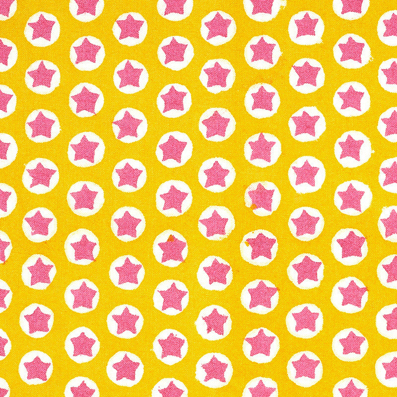 Tuk Tuk Yellow 179221 by Schumacher Fabric Schumacher Fabric Tuk Tuk Yellow 179221Fabric COTTON 100% INDIA </p><p>Repeat: H: HORZ. 1" (3CM), V: VERT. 1" (3CM) 53 - Fabric Carolina -