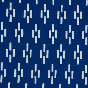 Dash Indigo 179250 by Schumacher Fabric