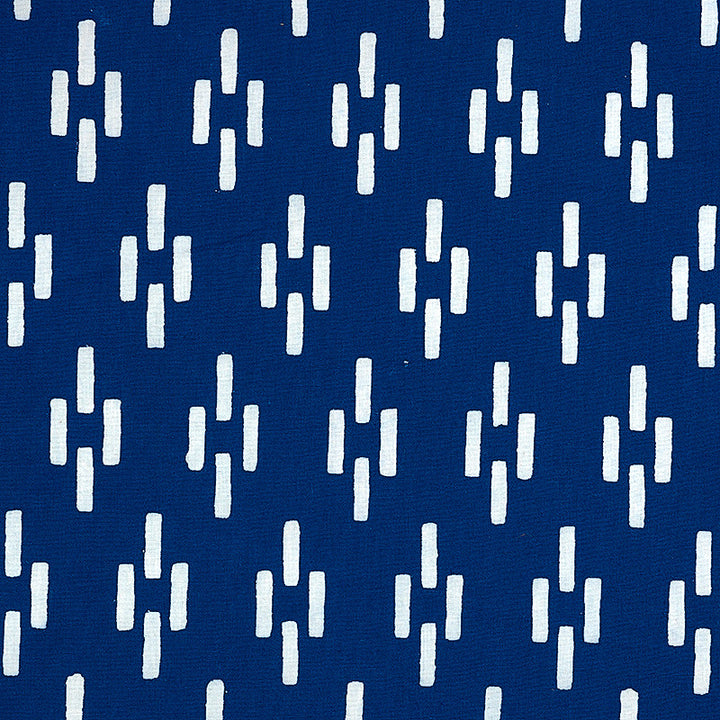Dash Indigo 179250 by Schumacher Fabric MOLLY MAHON HAND BLOCK PRINTS COTTON 100% INDIA </p><p>Repeat: Horizontal: 1 1/2" (4CM) and Vertical: 3 3/4" (10CM) 53 - Fabric Carolina -
