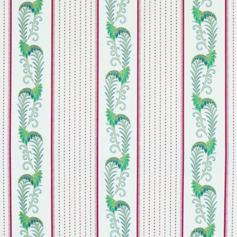 Aleksy Stripe Plum 179382 by Schumacher Fabric RIVE GAUCHE COTTON 100% UNITED KINGDOM </p><p>Repeat: Horizontal: 18" (46CM) and Vertical: 27" (69CM) 54 - Fabric Carolina -