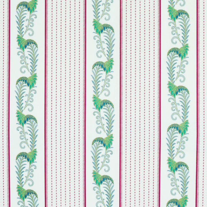 Aleksy Stripe Plum 179382 by Schumacher Fabric RIVE GAUCHE COTTON 100% UNITED KINGDOM </p><p>Repeat: Horizontal: 18" (46CM) and Vertical: 27" (69CM) 54 - Fabric Carolina -
