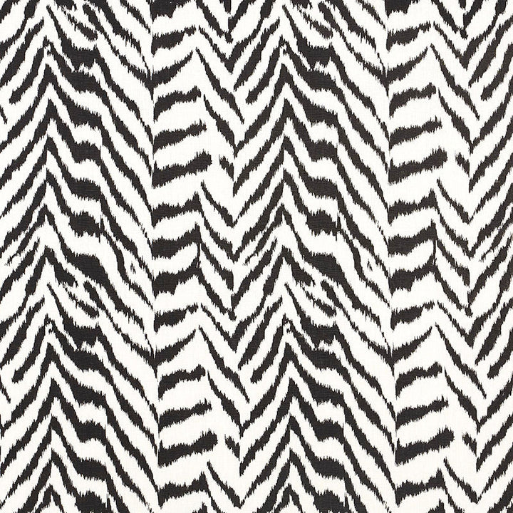 Quincy Hand Print Black 179410 by Schumacher Designer Fabric HAPPY TOGETHER II LINEN 100% INDIA </p><p>Repeat: Horizontal: 13" (33CM) and Vertical: 15 1/2" (39CM) 54 - Swanky Fabrics -