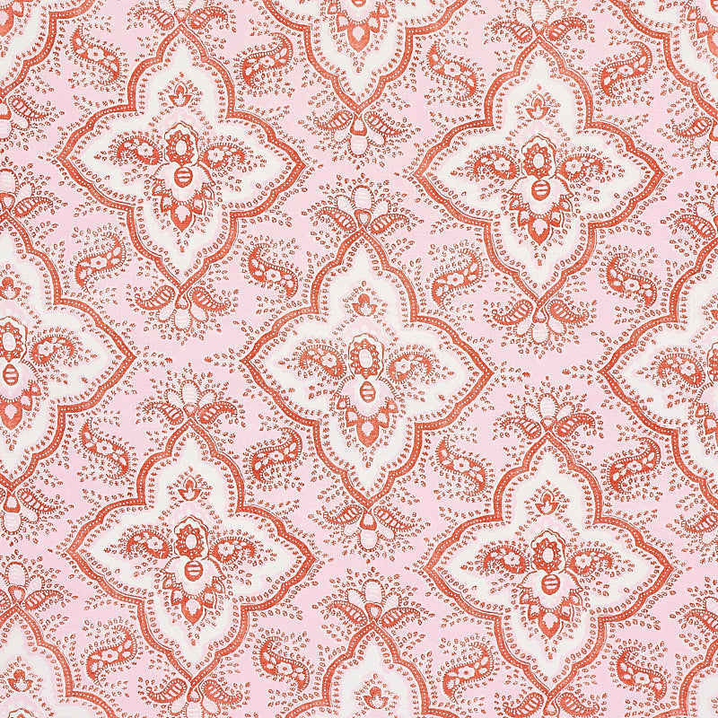 Amalia Medallion Handmade Print Pink 179442 by Schumacher Fabric JACARANDA COTTON 100% UNITED KINGDOM MARTINDALE 20000 </p><p>Repeat: Horizontal: 27" (69CM) and Vertical: 15" (38CM) 54 - Fabric Carolina -