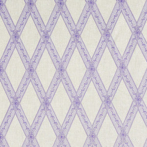 Les Losanges Toile Iris 179462 by Schumacher Fabric