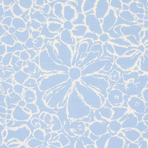 Sidonie Blue 179550 by Schumacher Fabric