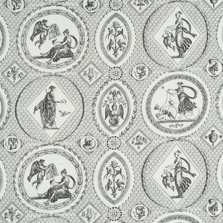 Les Scenes Contemporaines Black 179561 by Schumacher Fabric Schumacher Fabric Les Scenes Contemporaines Black 179561Fabric COTTON 100% UNITED KINGDOM </p><p>Repeat: H: HORZ. 38 1/2" (98CM) , V: VERT. 21 3/4" (55CM) 54 - Fabric Carolina -