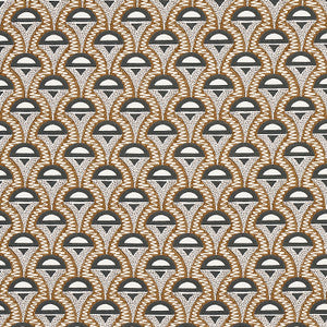 Abelino Camel & Black 179580 by Schumacher Fabric