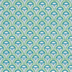 Abelino Green & Peacock 179582 by Schumacher Fabric