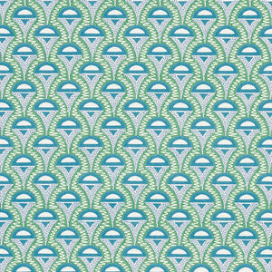 Abelino Green & Peacock 179582 by Schumacher Fabric