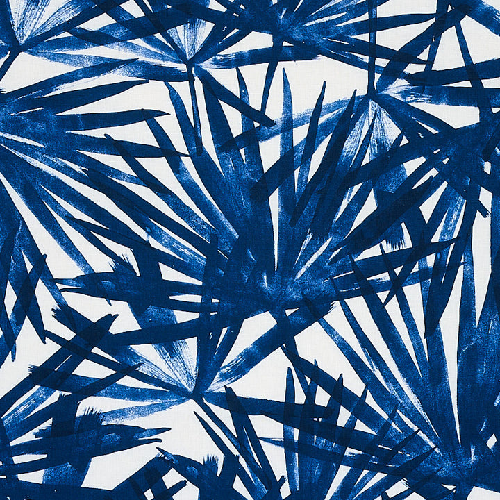 Sunlit Palm Linen Blue 179600 by Schumacher Fabric NATURA LINEN 100% CHINA MARTINDALE 3,000 </p><p>Repeat: Horizontal: 27" (69CM) and Vertical: 27" (69CM) 54 - Fabric Carolina -