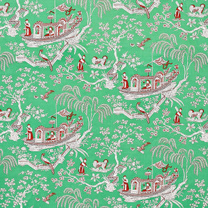 Matsudana Jade 179610 by Schumacher Fabric