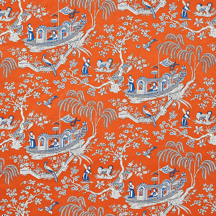 Matsudana Spice 179612 by Schumacher Fabric SCHUMACHER CLASSICS COTTON 100% THAILAND MARTINDALE 20,000 </p><p>Repeat: Horizontal: 54" (137CM) and Vertical: 16 3/4" (43CM) 54 - Fabric Carolina -