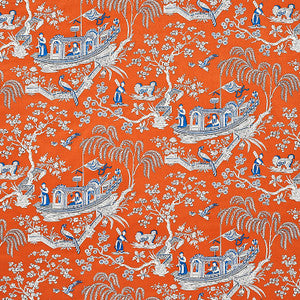 Matsudana Spice 179612 by Schumacher Fabric