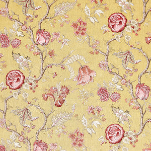 Josephine Ochre 179650 by Schumacher Fabric