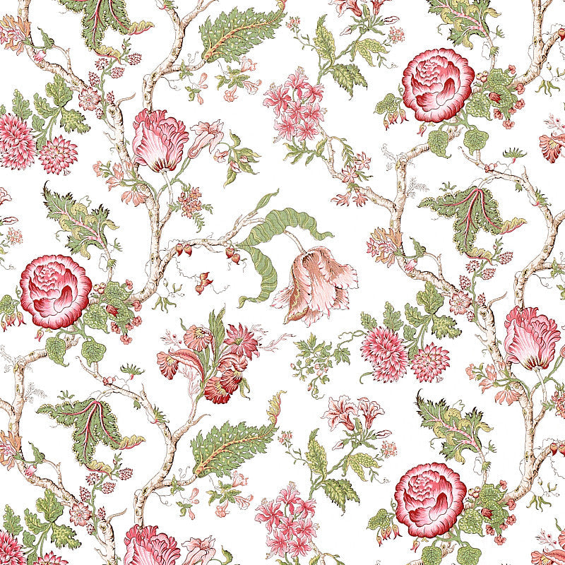 Josephine Pink 179651 by Schumacher Fabric Schumacher Fabric Josephine Pink 179651Fabric LINEN 100% THAILAND </p><p>Repeat: H: HORZ. 27" (69CM) , V: VERT. 29 1/2" (75CM) 54.5 - Fabric Carolina -