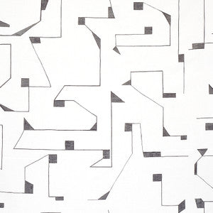 Circuit Grey 179691 by Schumacher Fabric