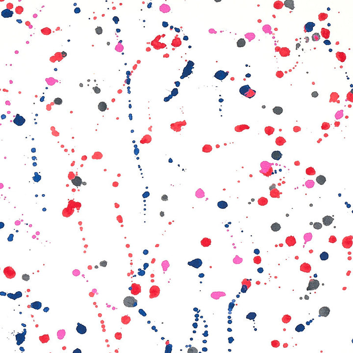 Ink Splash Red & Blue 179710 by Schumacher Fabric PORTER TELEO COTTON 100% UNITED KINGDOM MARTINDALE 20,000 </p><p>Repeat: Horizontal: 54" (137CM) and Vertical: 54" (137CM) 54 - Fabric Carolina -