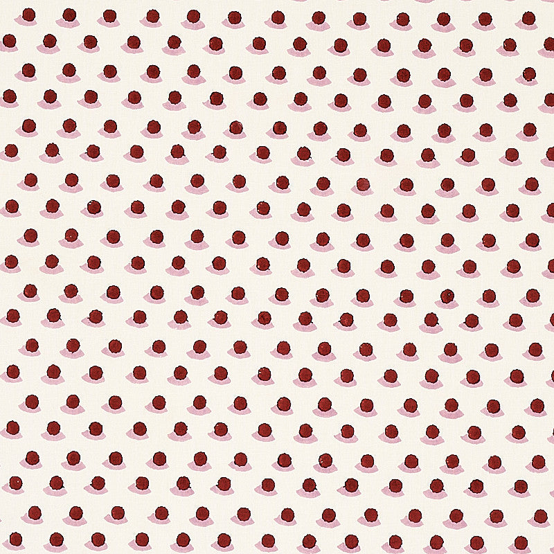 Berry Hand Block Print Iron & Rose 179730 by Schumacher Fabric Schumacher Fabric Berry Hand Block Print Iron & Rose 179730Fabric COTTON 55% INDIA </p><p>Repeat: H: HORZ. 1 3/4" (2CM), V: VERT. 2 3/8" (6CM) 54 - Fabric Carolina -