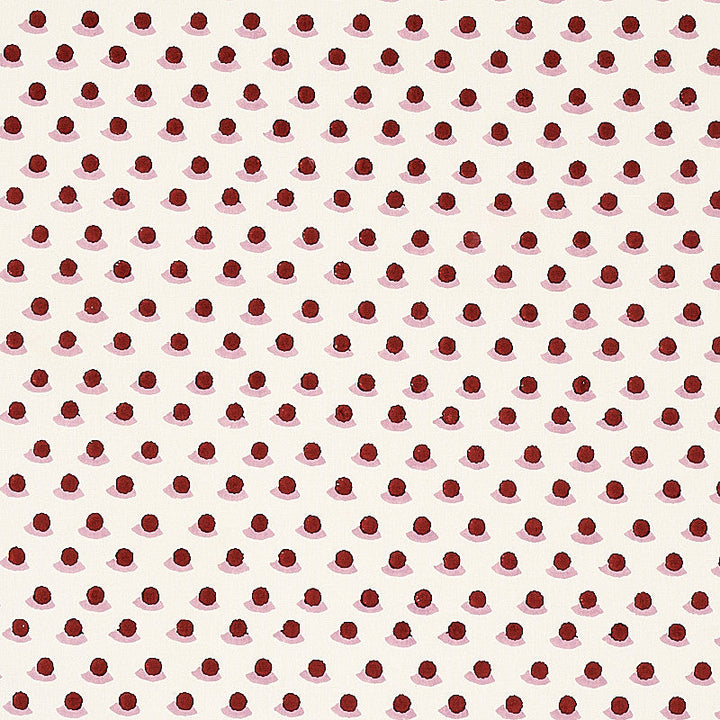 Berry Hand Block Print Iron & Rose 179730 by Schumacher Fabric Schumacher Fabric Berry Hand Block Print Iron & Rose 179730Fabric COTTON 55% INDIA </p><p>Repeat: H: HORZ. 1 3/4" (2CM), V: VERT. 2 3/8" (6CM) 54 - Fabric Carolina -