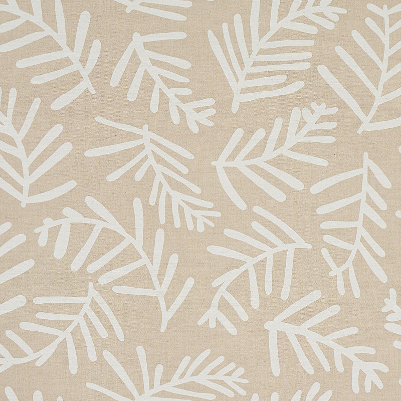 Tiah Cove Ivory On Natural 179912 by Schumacher Fabric Schumacher Fabric Tiah Cove Ivory On Natural 179912Fabric LINEN 55% UNITES STATES OF AMERICA </p><p>Repeat: H: HORZ. 27" (69CM), V: VERT. 27" (69CM) 54 - Fabric Carolina -