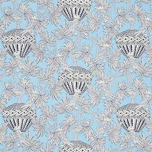 Santarem Sky 179941 by Schumacher Fabric