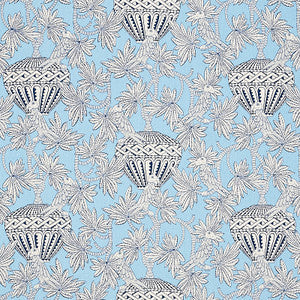 Santarem Sky 179941 by Schumacher Fabric