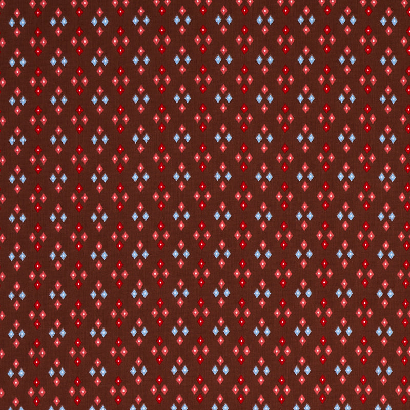 Anastasia - Chocolate by Schumacher Fabric