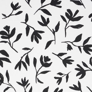 Laurel Black 180011 by Schumacher Fabric