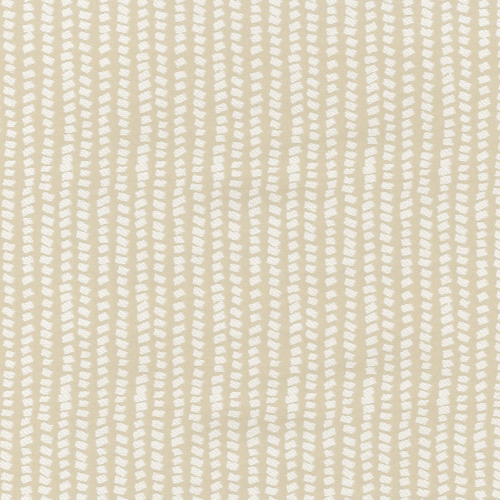 Geo Dots Parchment 180035 by Novogratz Fabric - 70%Cotton 30%Polyester China 51000 Horizontal: 6.125 and Vertical: 2 54 - Fabric Carolina -