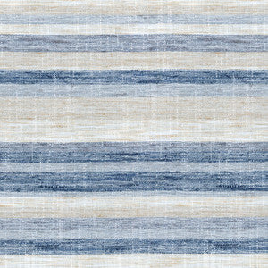Faded Stripe Indigo 180042 by Novogratz Fabric