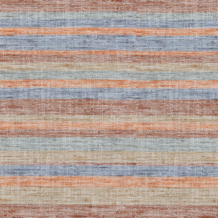 Faded Stripe Spice 180043 by Novogratz Fabric - 100%Polyester India 45000 Horizontal: 13.5 and Vertical: 0 54 - Fabric Carolina -
